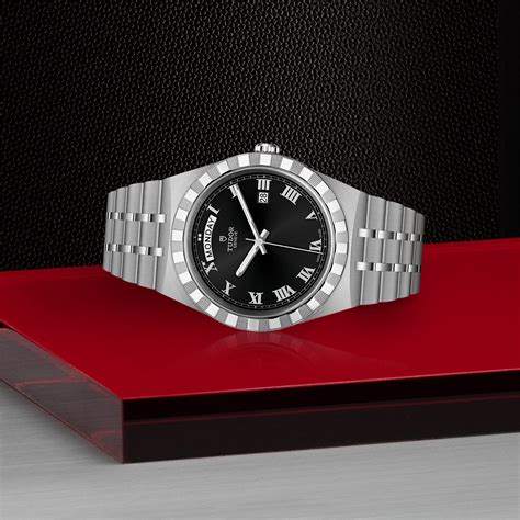 tudor m28600-0003|Tudor Royal Automatic Black Dial 41 mm Watch M28600.